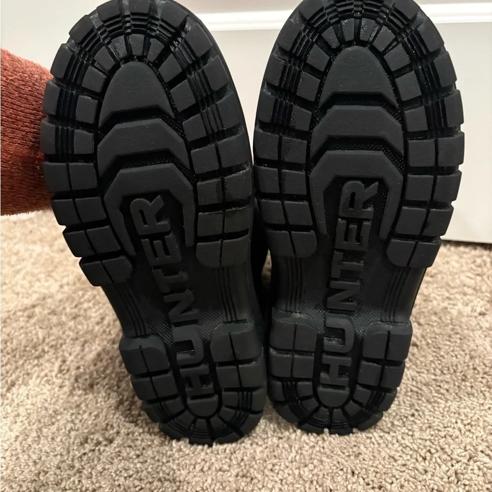 Hunter Women's Sussex Insulated Waterproof Duck Boots Black Size 9